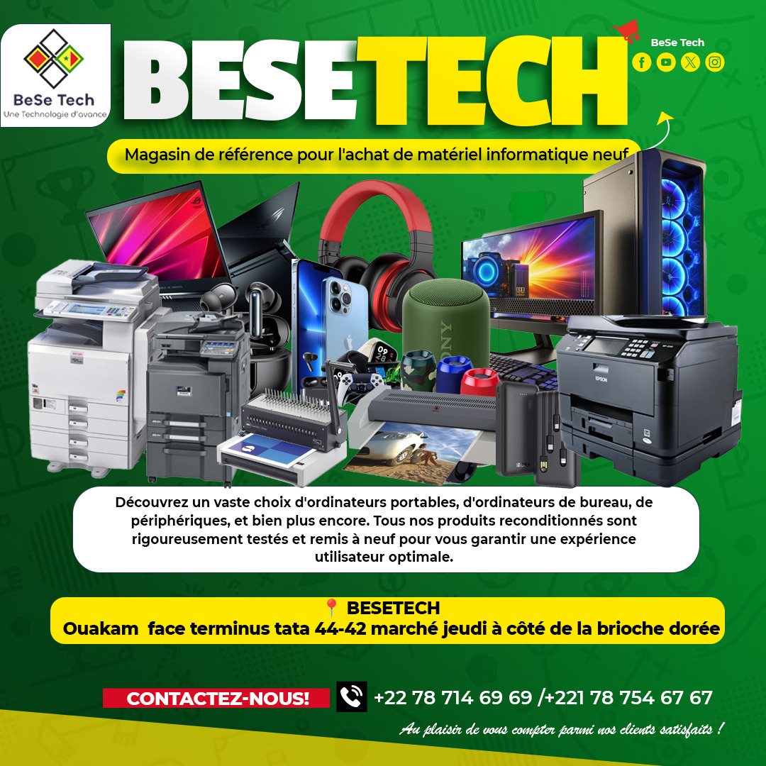 Matériel informatique BeSe Tech